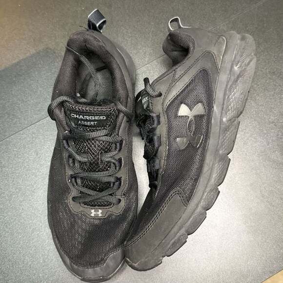 Under Armour Men's Charged Assert 9 Running Shoes Black - Picture 1 of 6